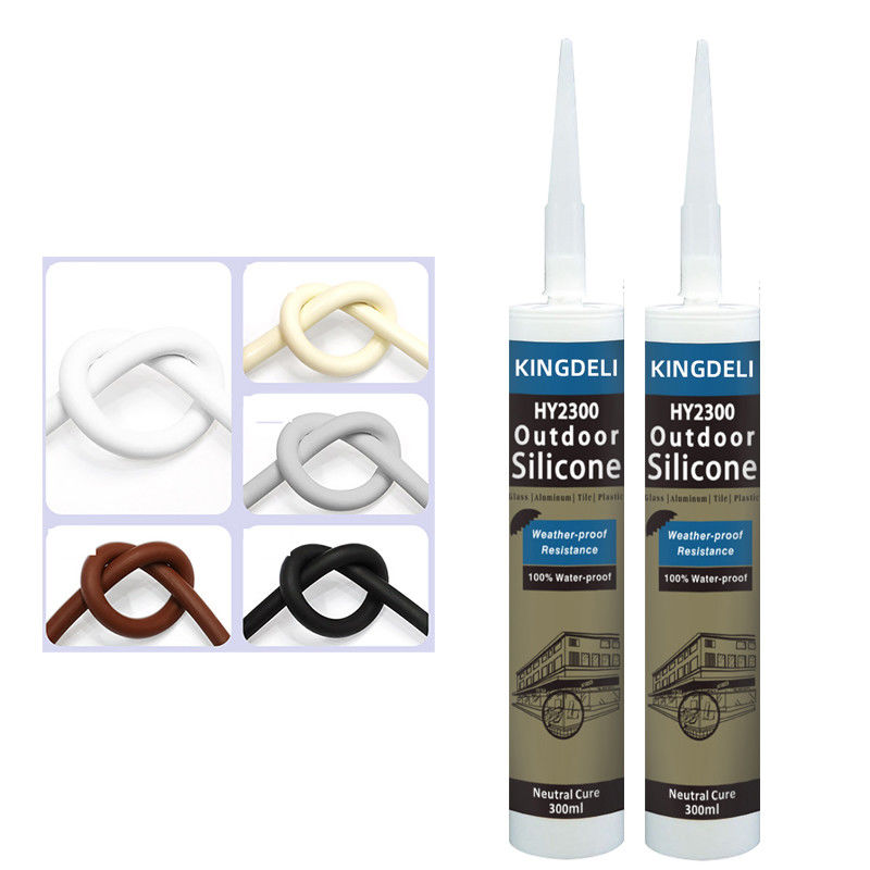 Tür-Silikon-neutraler Glaskleber mit Grey Black White Color