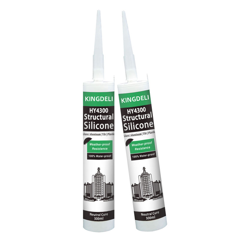 Schnelles trocknendes strukturelles Silikon kalfatern Vielzweck Clear Black-Farbe
